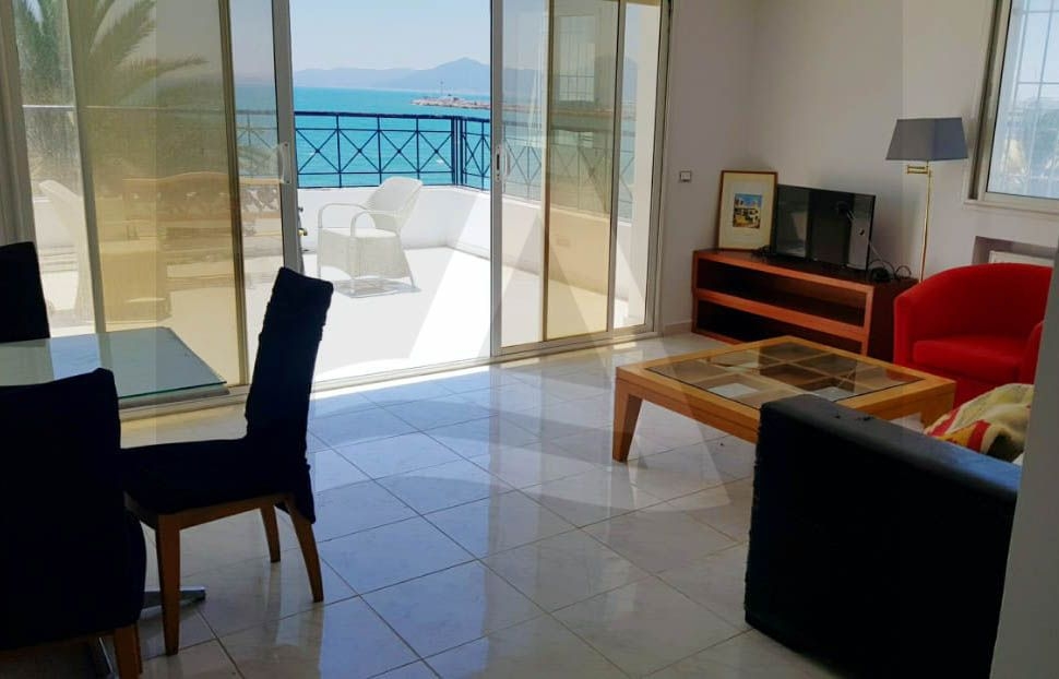 A louer un appartement S2 a la goulette vue mer image 2