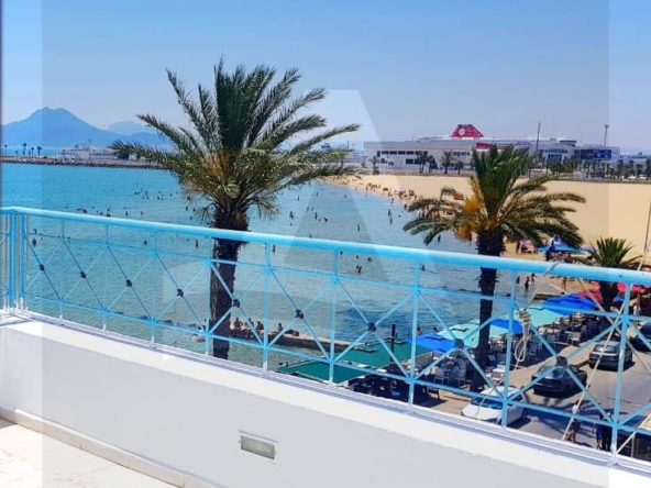 A louer un appartement S2 a la goulette vue mer image 0