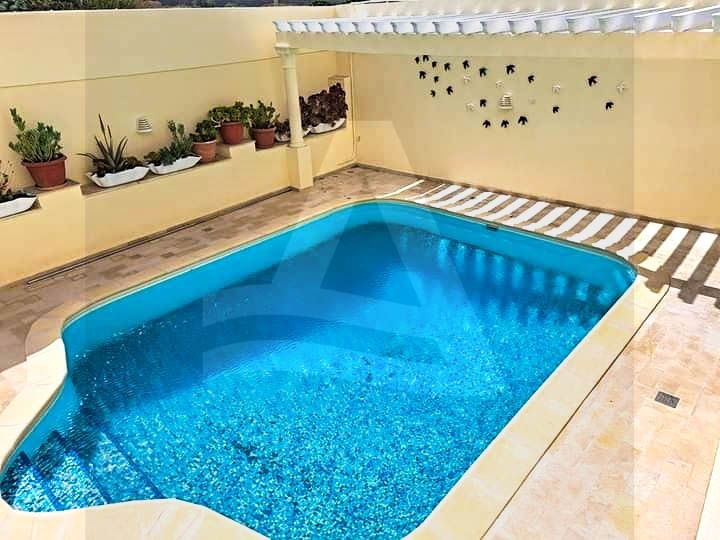 A louer rez de chaussée de villa avec piscine image 0