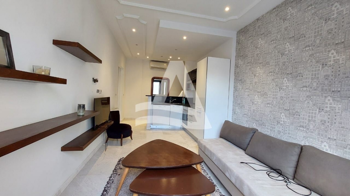 Appartement S1 meublé pour la location Marsa plage image 0