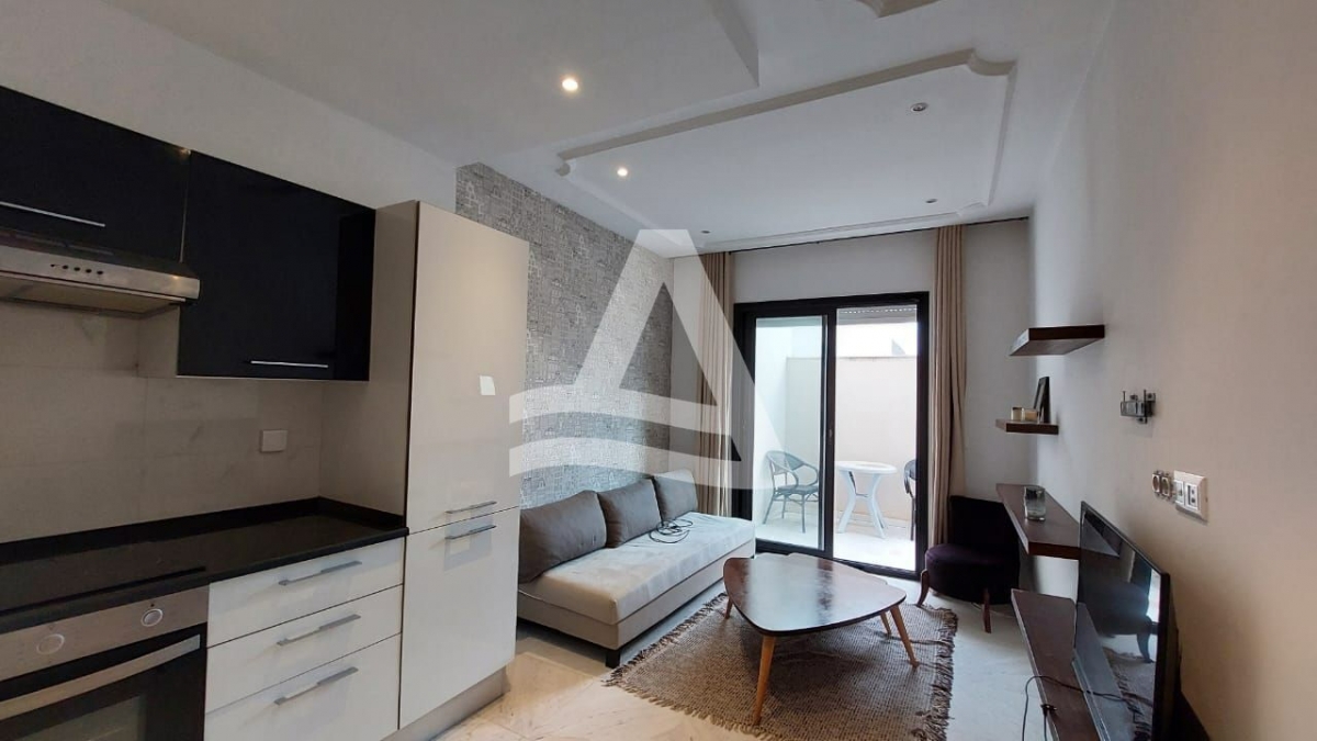 Appartement S1 meublé pour la location Marsa plage image 2