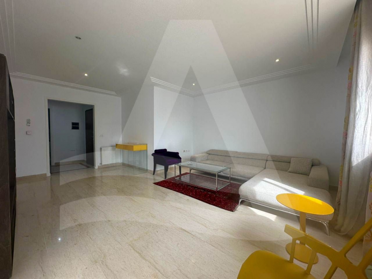 Location d'un appartement S+3 meublé à la Marsa image 3