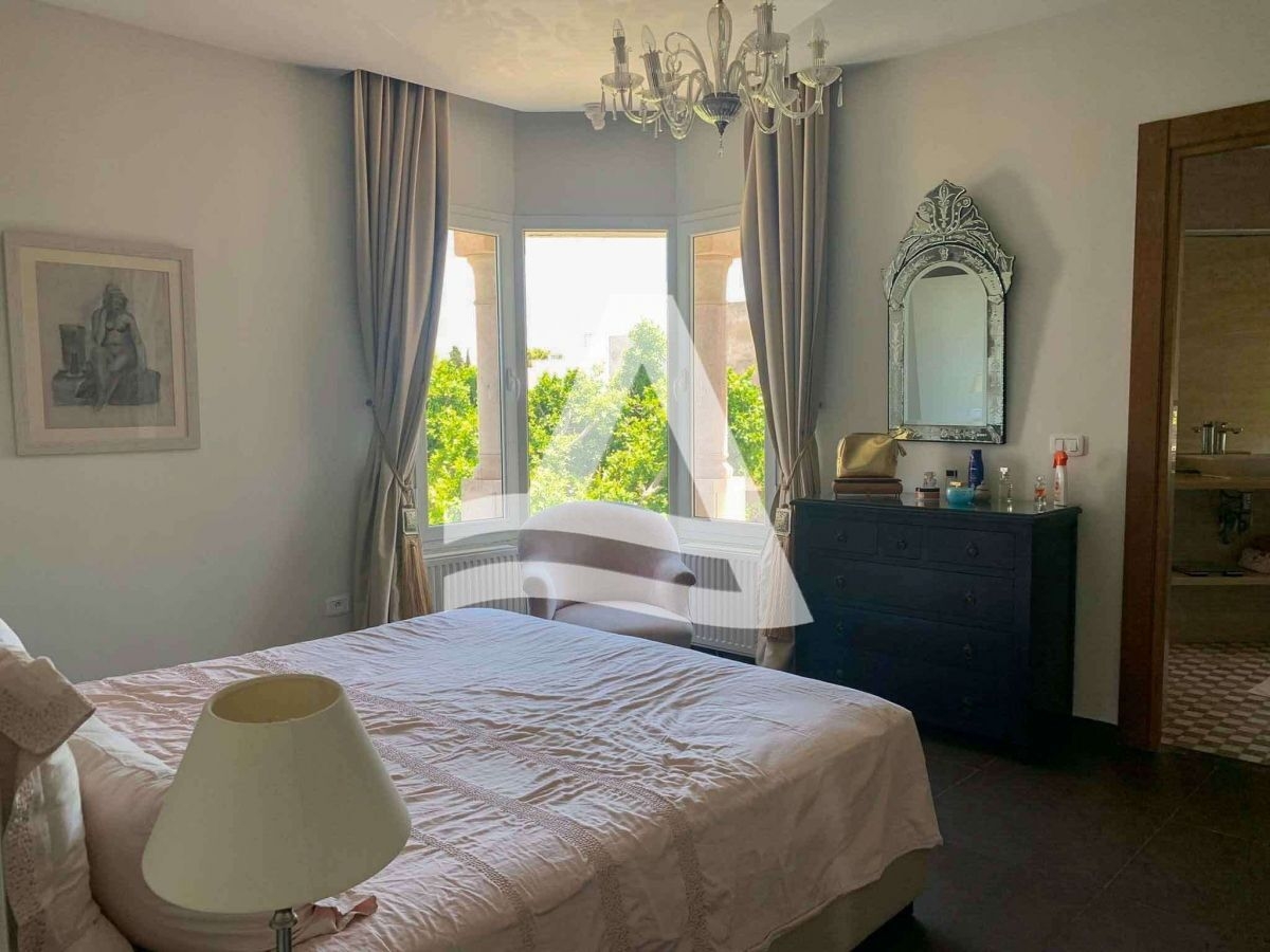 location duplex s+3 meuble avec jardin aux jardins de carthage image 1