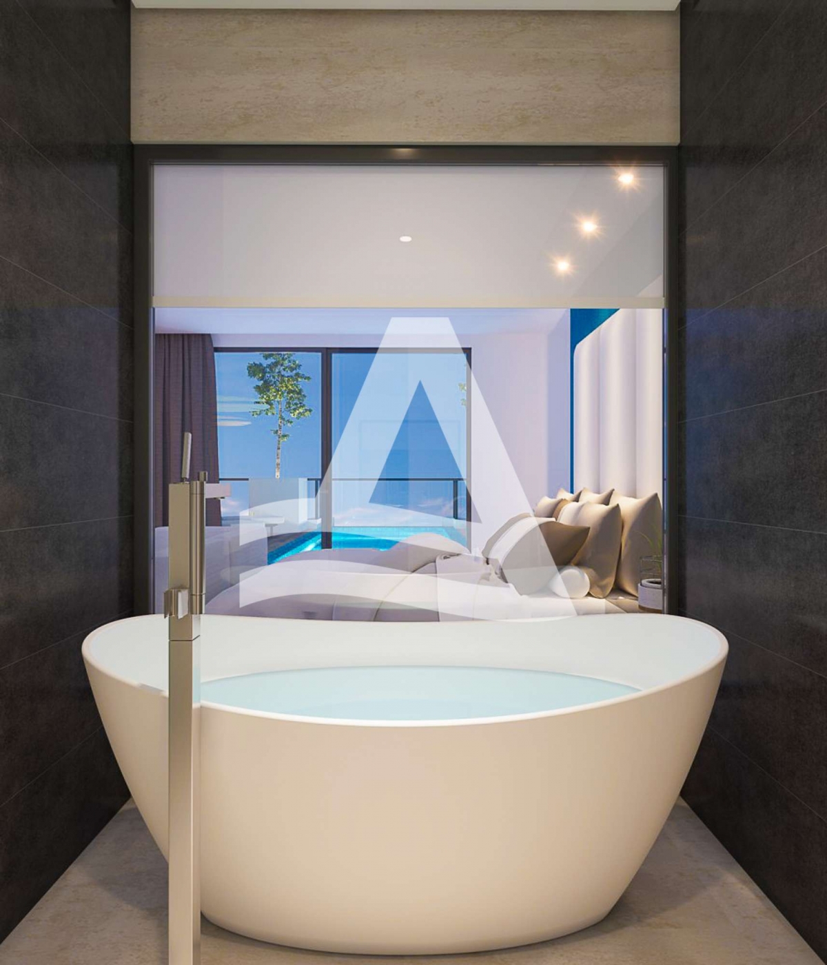 A vendre Penthouse aux Jardin de Carthage image 5