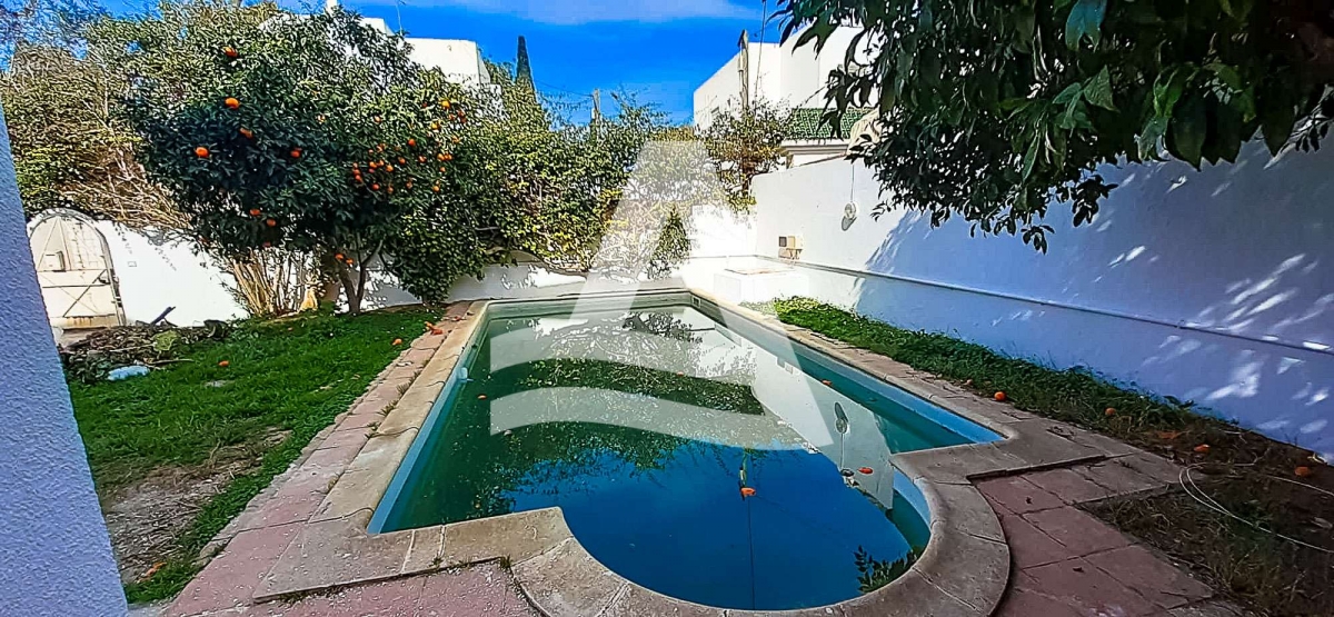 location d'une villa à la marsa image 0