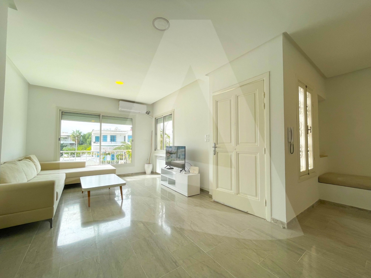 Location d'un charmant Appartement S+2 meublé à la Marsa image 8