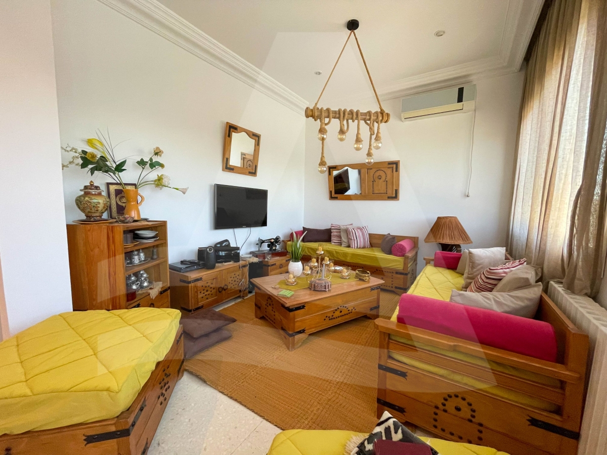 Location d'un étage de villa meublé ( ou vide ) à la Marsa image 1