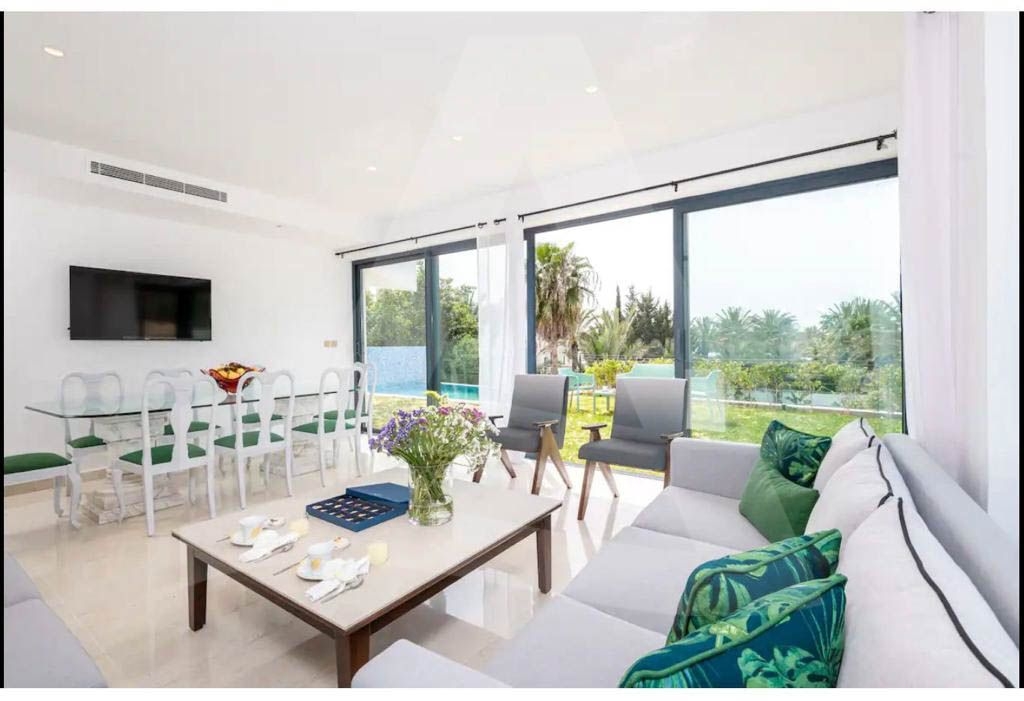 Location d'une splendide villa meublée  à Gammarth image 5