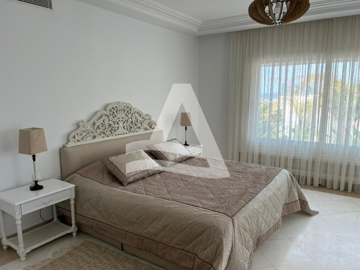 Location d'un duplex avec vue mer à Gammarth image 8