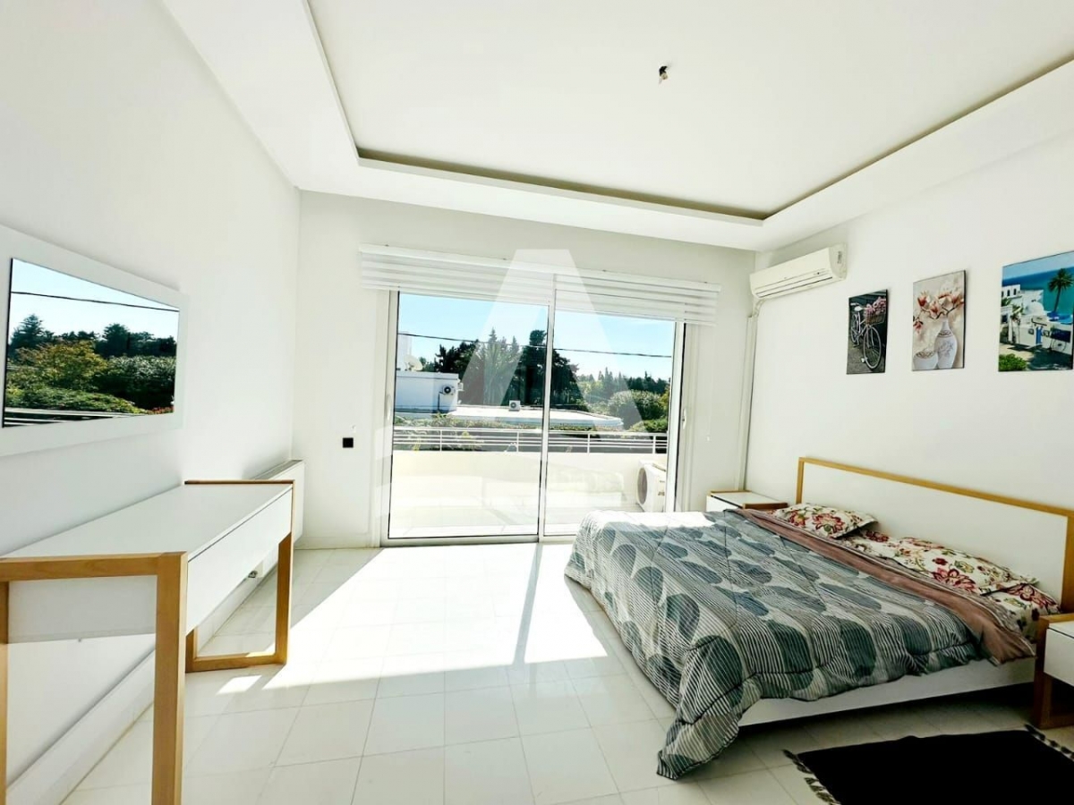 Magnifique duplex S3 meublé avec piscine à Carthage image 3