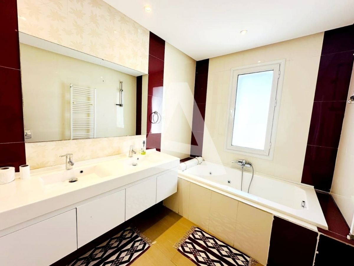 Magnifique duplex S3 meublé avec piscine à Carthage image 6
