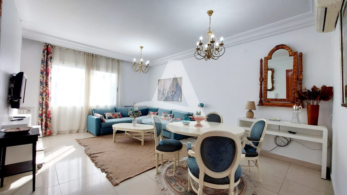 Un appartement S2 richement meublé à marsa ville image 1