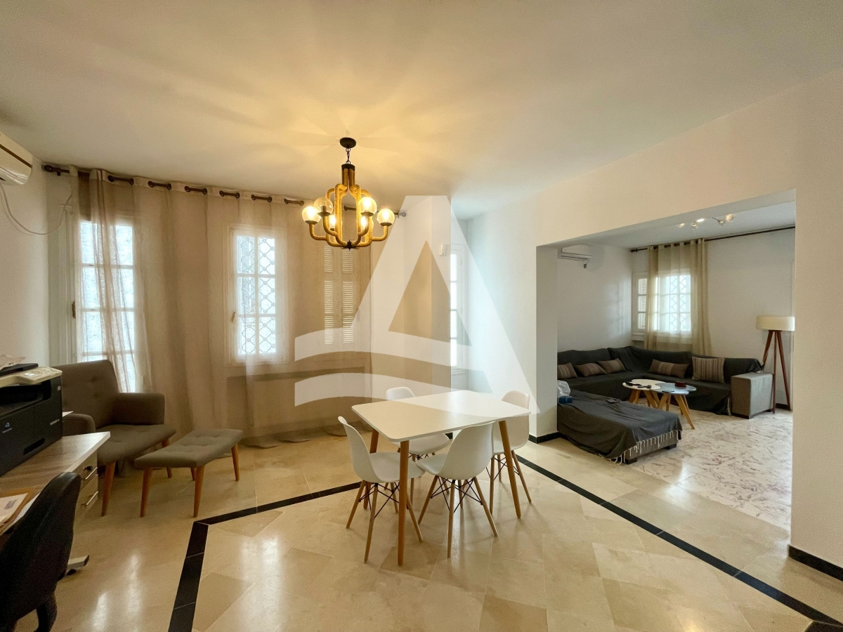 Location d'un étage de villa meublé à la Marsa image 3