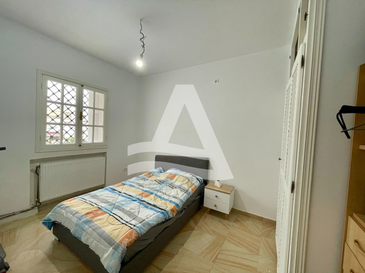 Location d'un étage de villa meublé à la Marsa image 8
