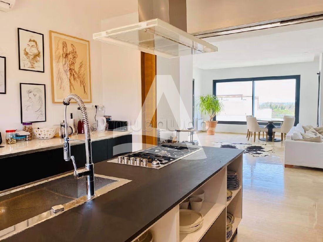 Location d'un penthouse avec piscine à Gammarth image 4