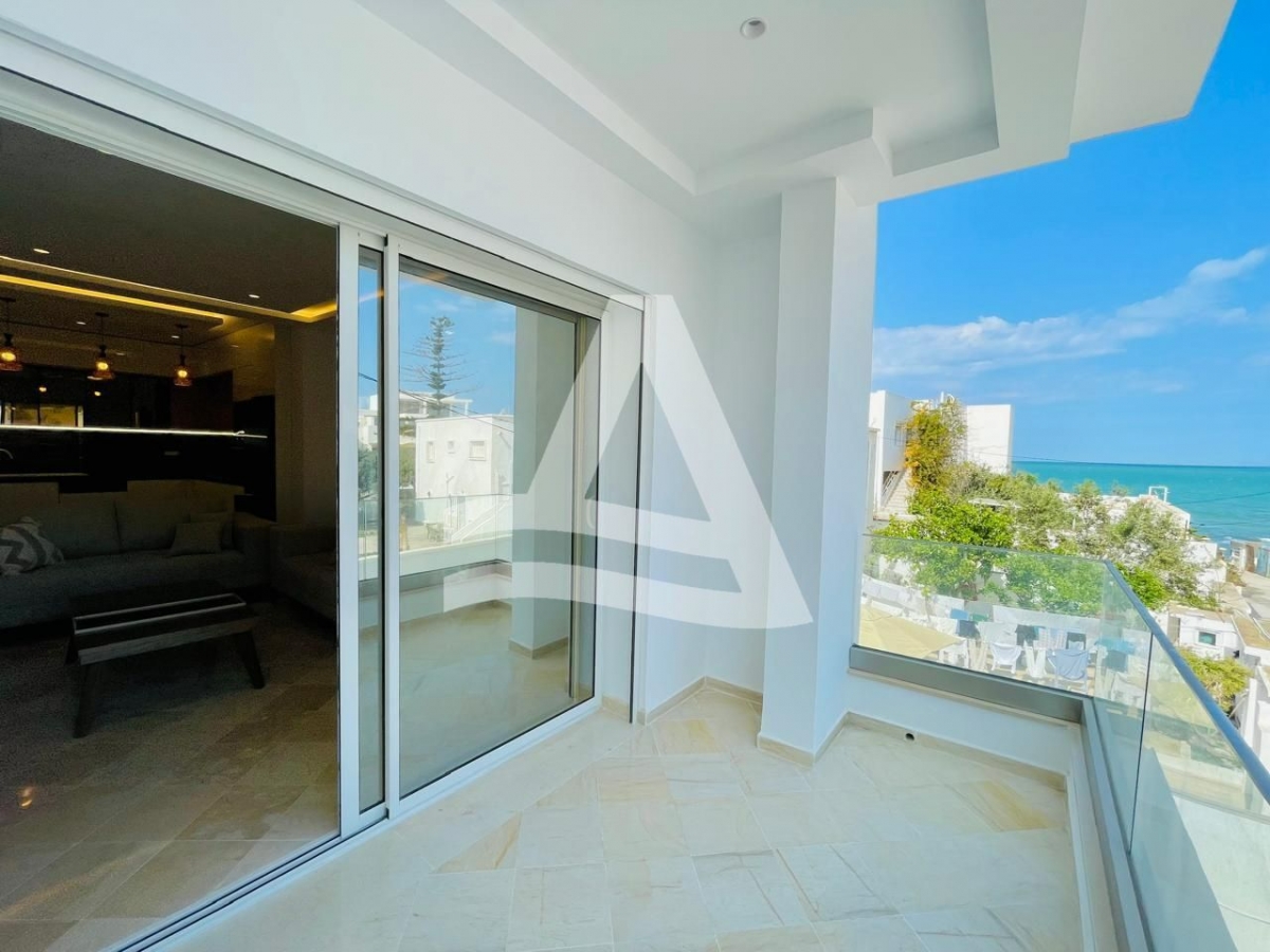 Appartement S2 meublé vue mer à la Marsa image 0