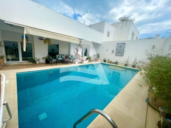 Une villa à louer à la Marsa image 0