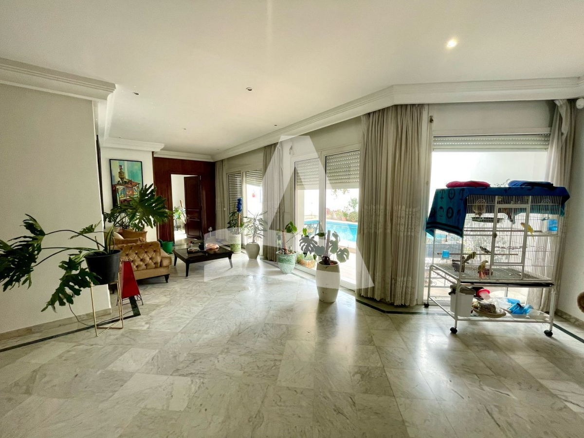 Une villa à louer à la Marsa image 3