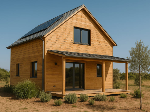 Maison écologique en bois tunisie